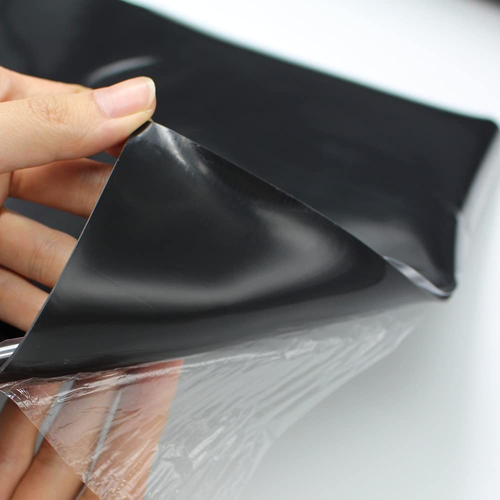 LMS Black Thin High Temp Silicone Rubber Sheet Material Heat Resistant