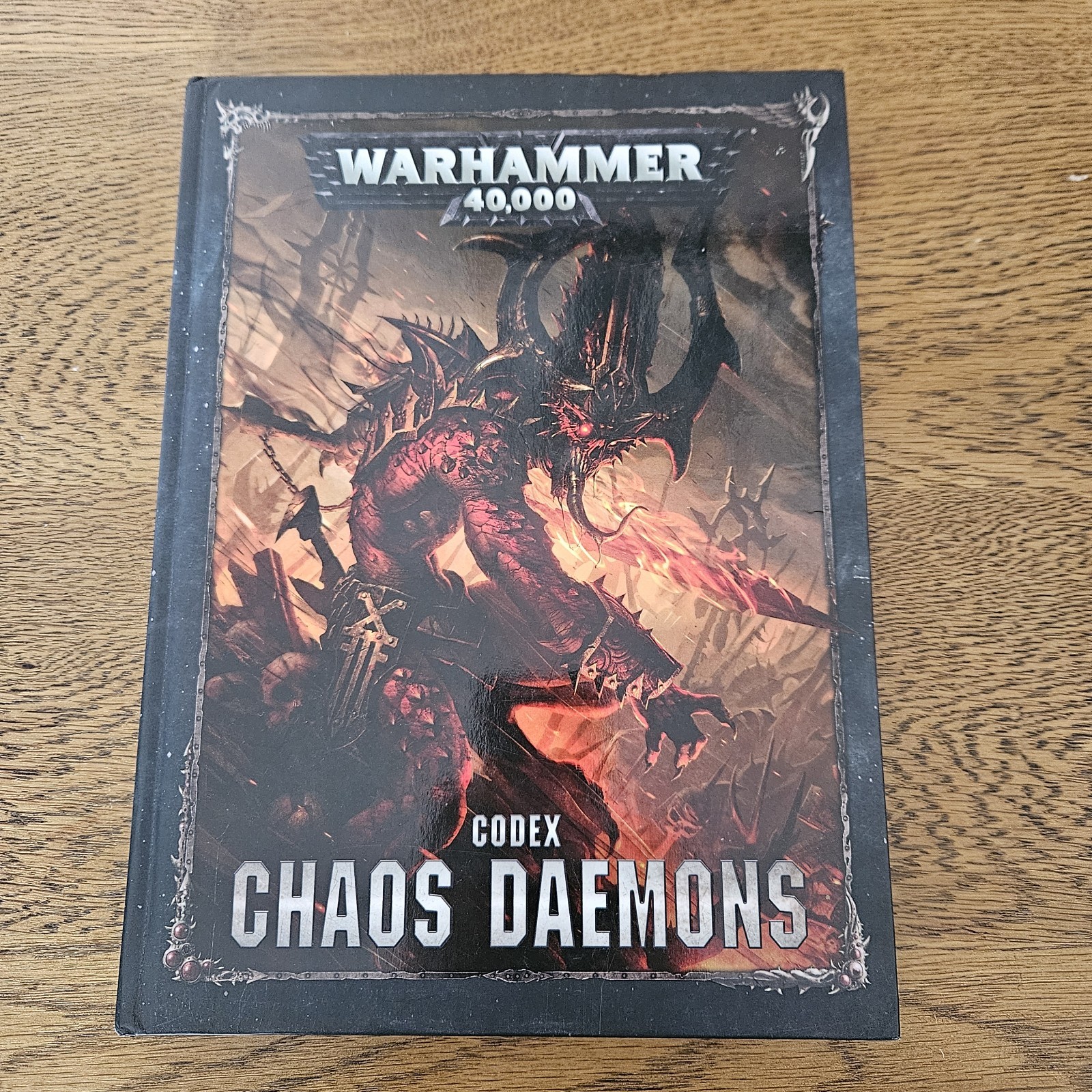 Warhammer 40k Codex: Chaos Daemons, Hardback Book, Games Workshop