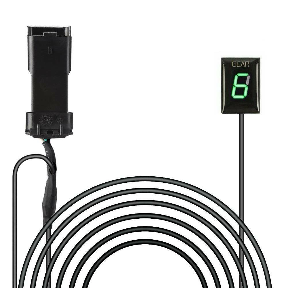 Motorcycle Gear Indicator Green LED for Ducati Monster Scrambler Streetfighter