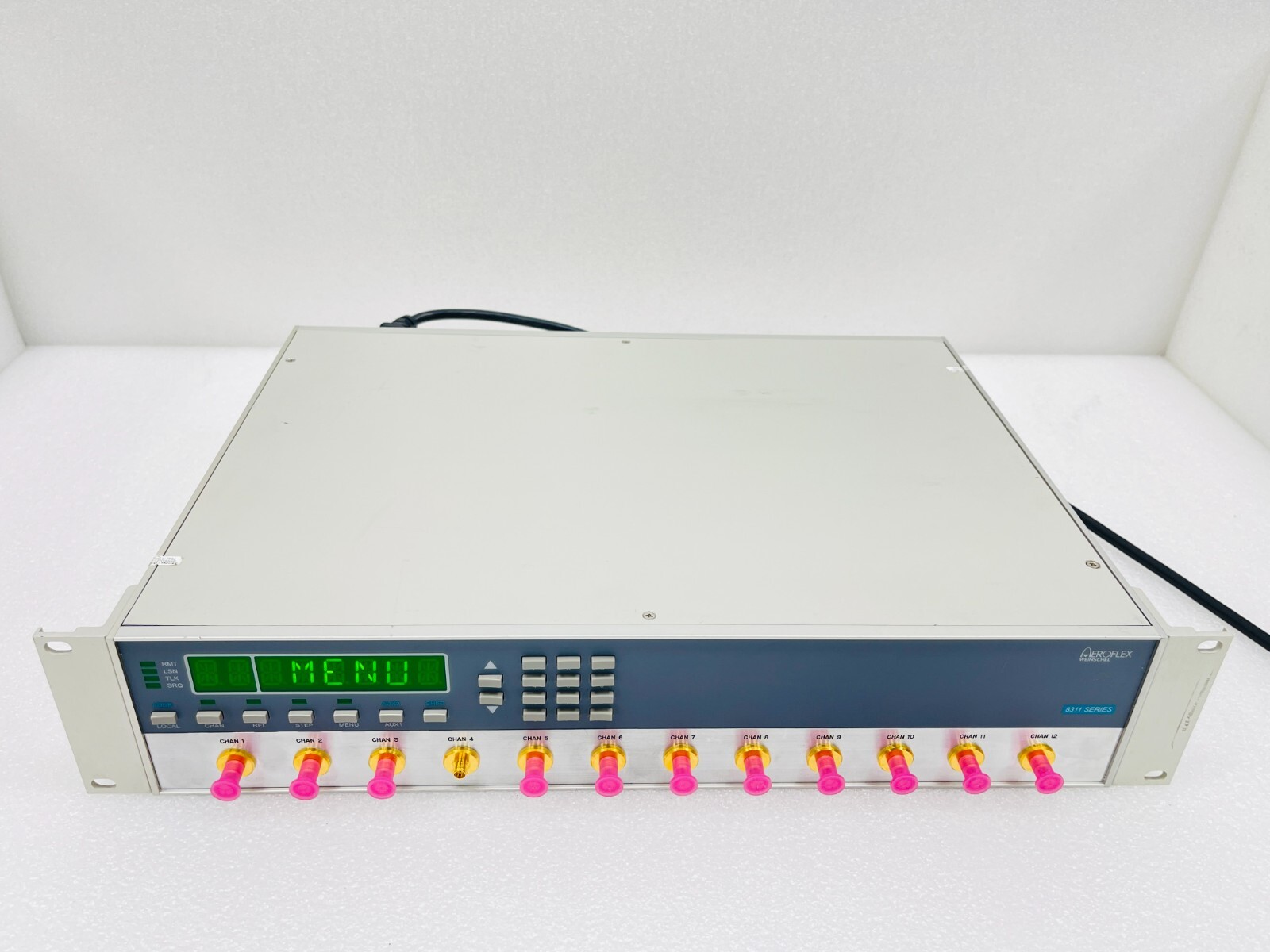 Aeroflex Weinschel 8311-352-12-T Freq: DC TO 6.0 GHz, Channel 12 w/ Power Cord