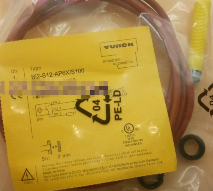 NEW TURCK BI2-S12-AP6X/S100 SENSOR FREE SHIP *TT