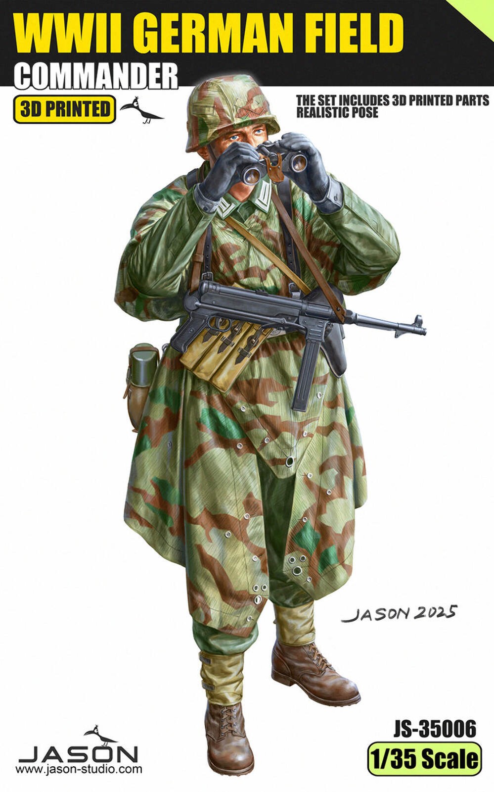 Jason Studios 35006 1/35 WWII GERMAN FIELD COMMANDER