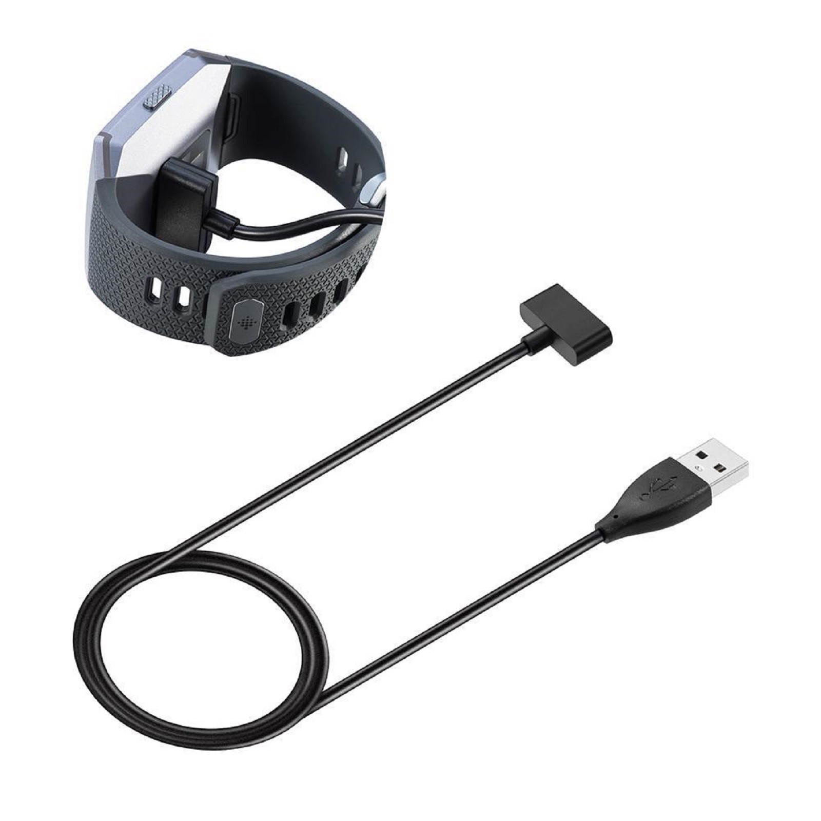 3ft 5V 1A Smart Watch Magnetic USB Charger Charging Cable for Fitbit Ionic