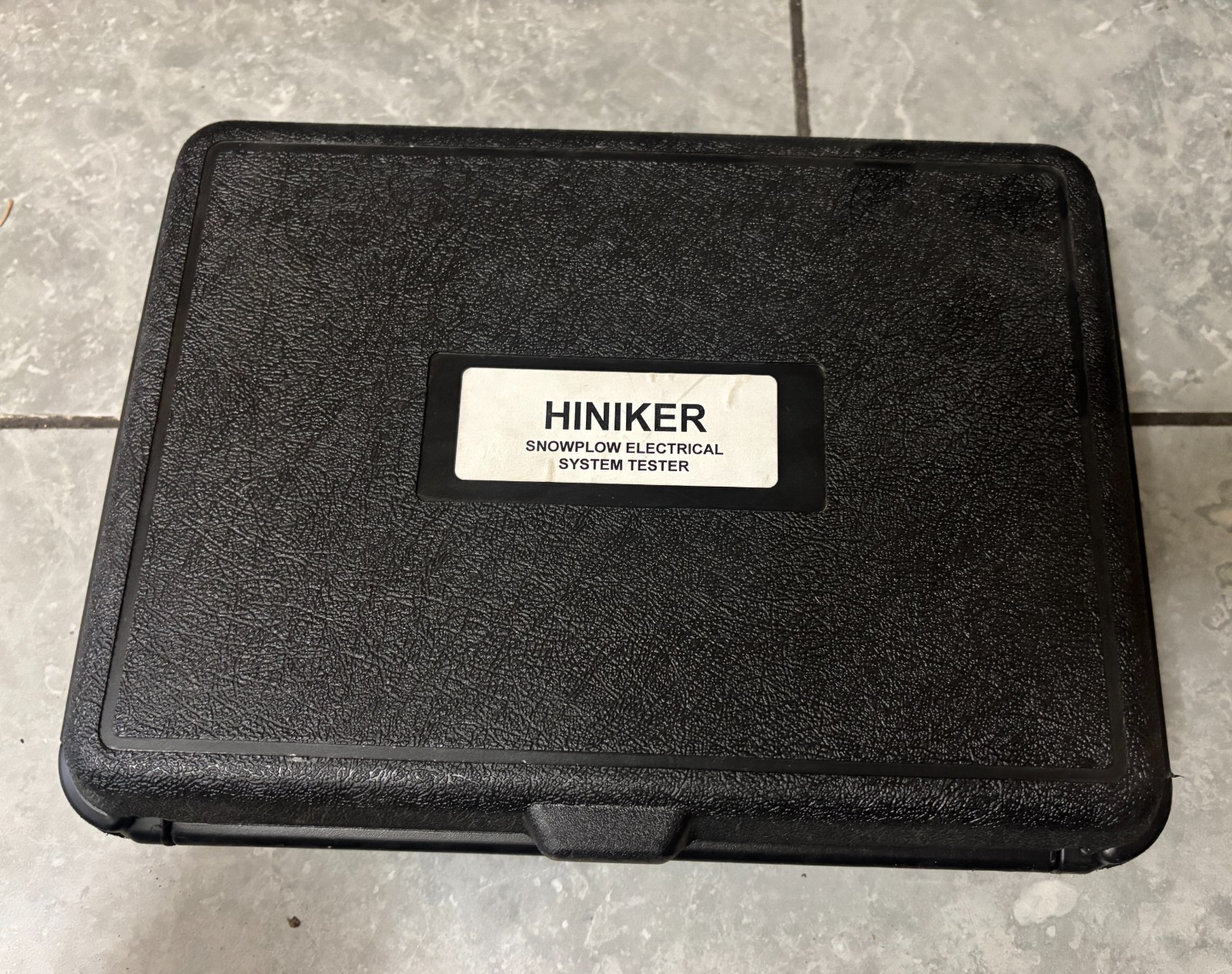 HINIKER SNOW PLOW ELECTRONICS TESTER SNOWBLOW Electrical System Tester