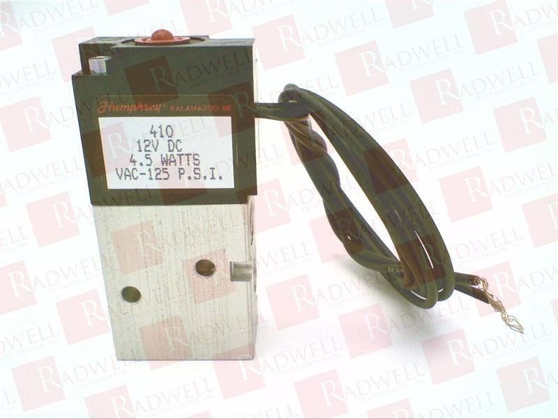 HUMPHREY 410-12VDC / 41012VDC (BRAND NEW)