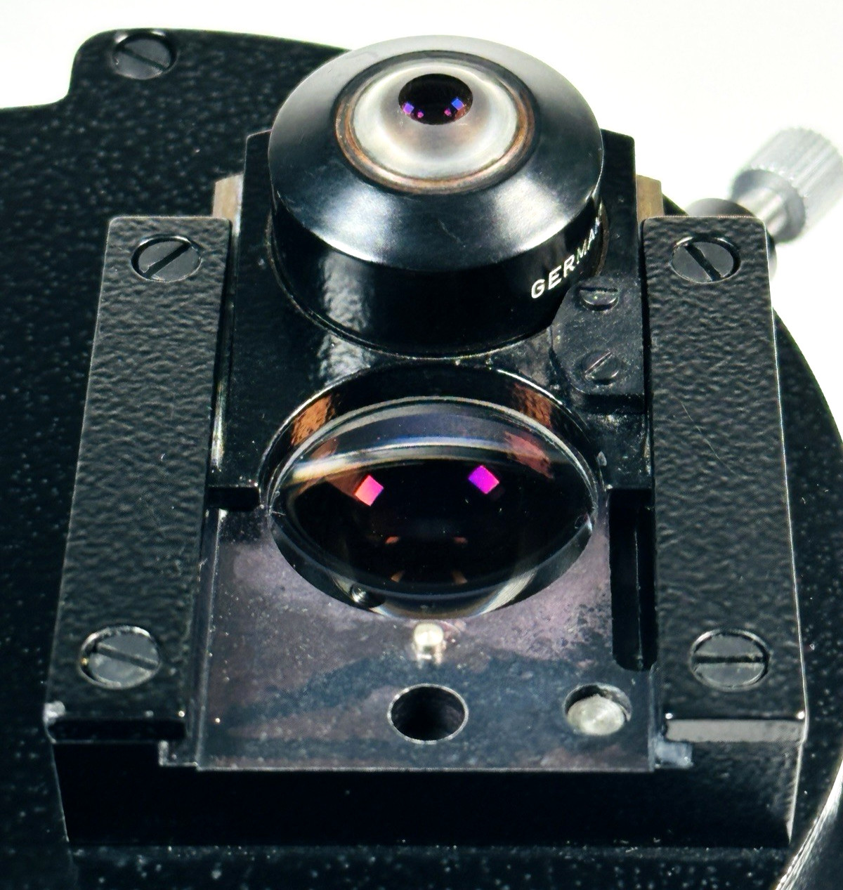 Leitz Wetzlar Leica Dialux 20 Microscope 5 Lens Phase Contrast Condenser