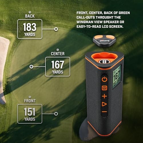 Bushnell Wingman View Golf Speaker GPS