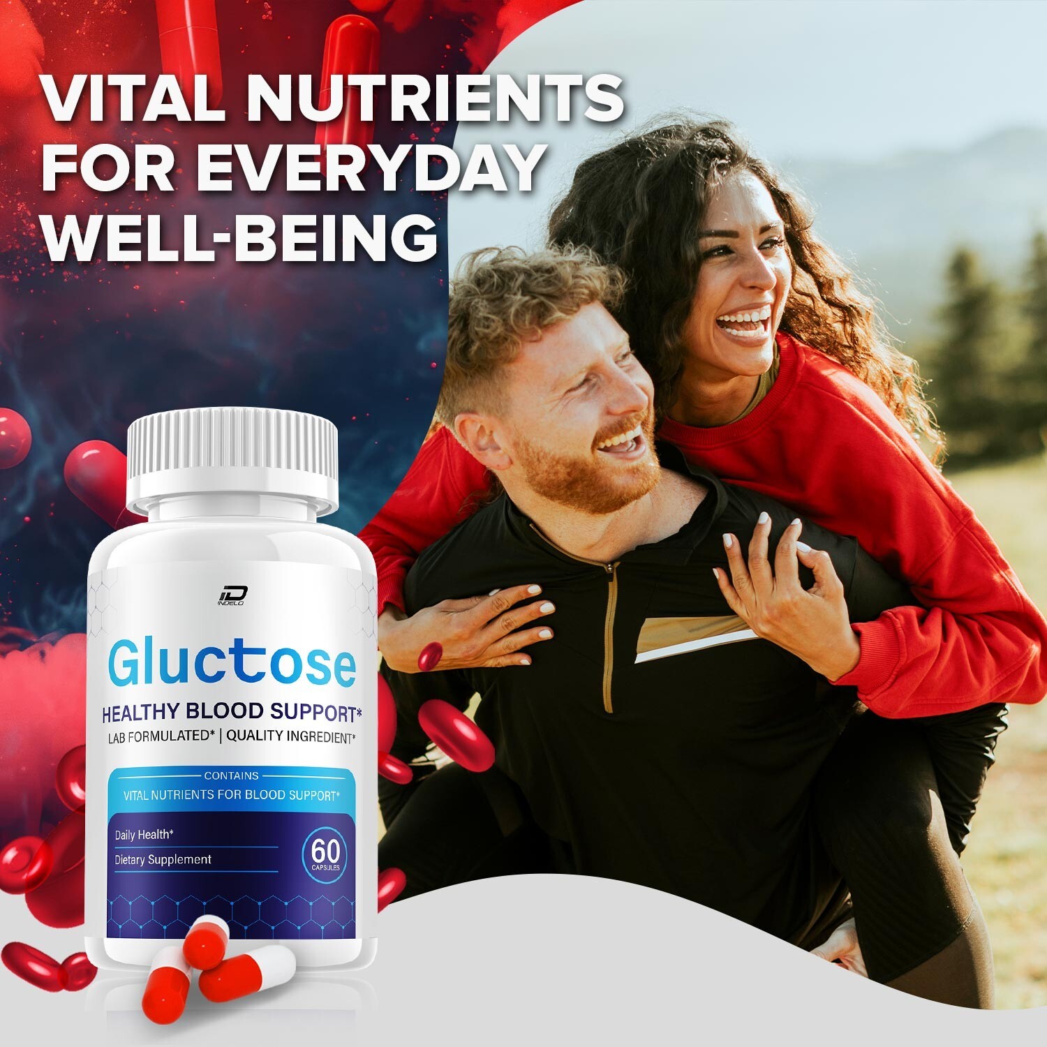 (5 Pack) Gluctose Capsules – Gluctose Pills Advanced Supplement, All Natural