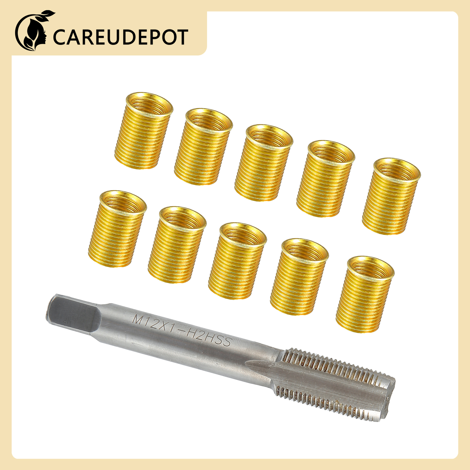 Outer Spark Plug Thread Repair Tools with M10x1.0 Universal Item of 1