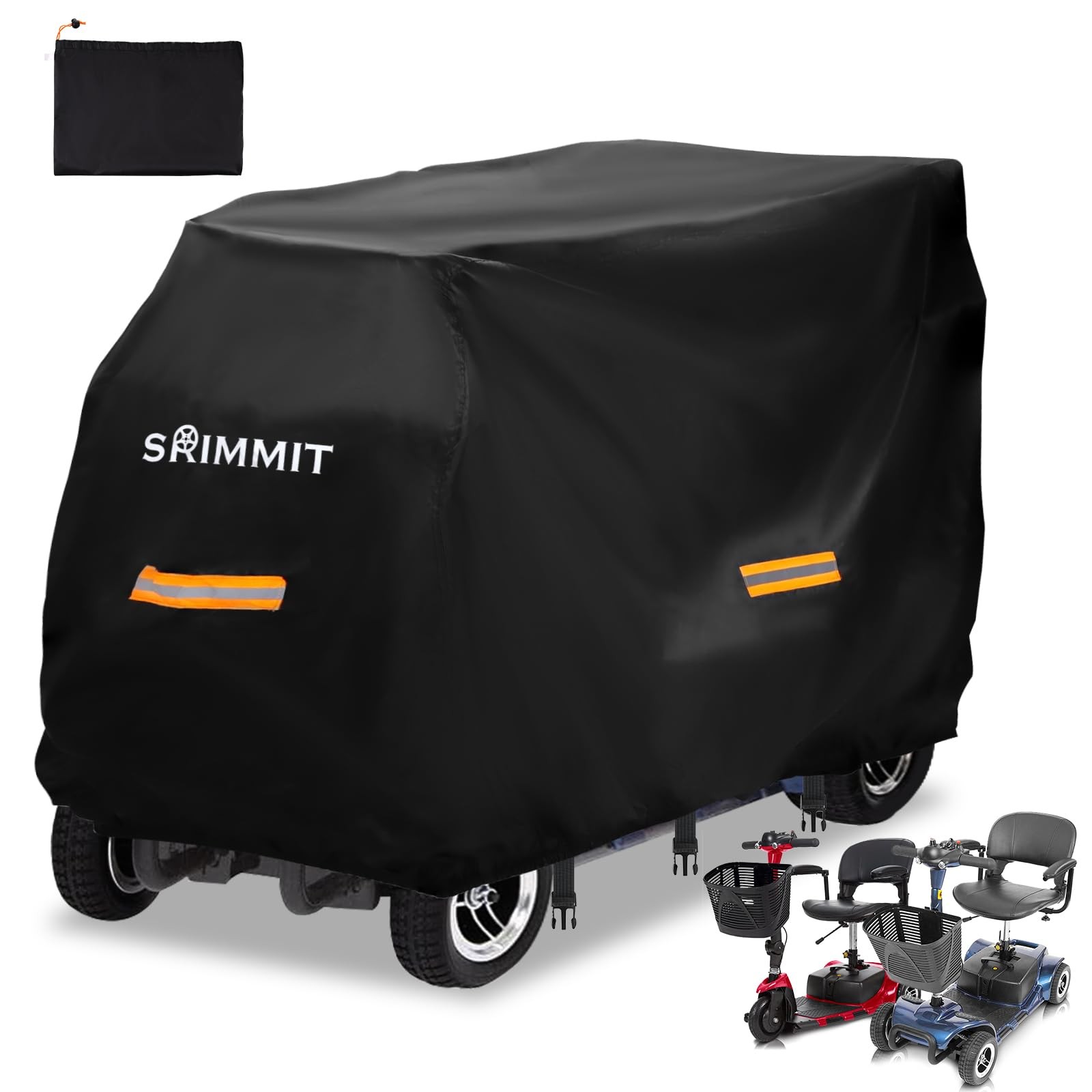 Upgraded Mobility Scooter Storage Cover,Heavy Duty 420D Oxford Fabric Electri...