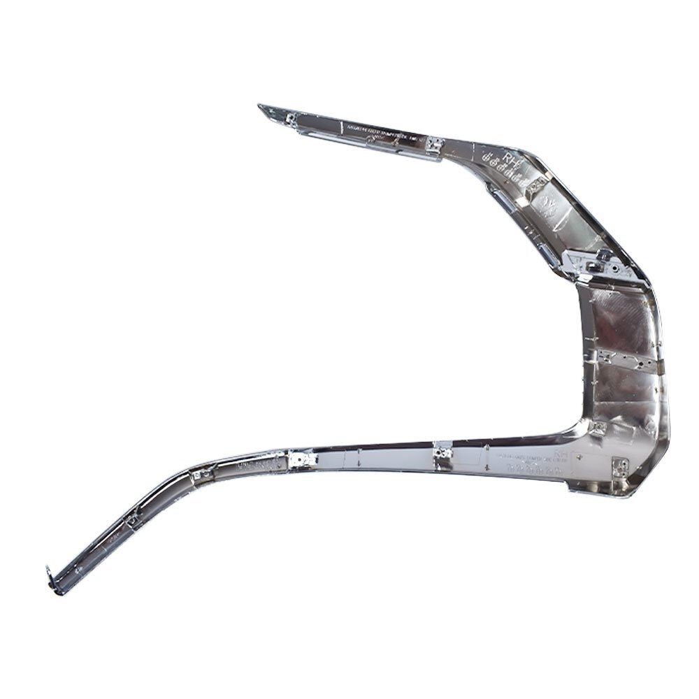 Front bumper 3PCS RH Side Chrome Trim Set For 2016-2020 Mitsubishi Outlander
