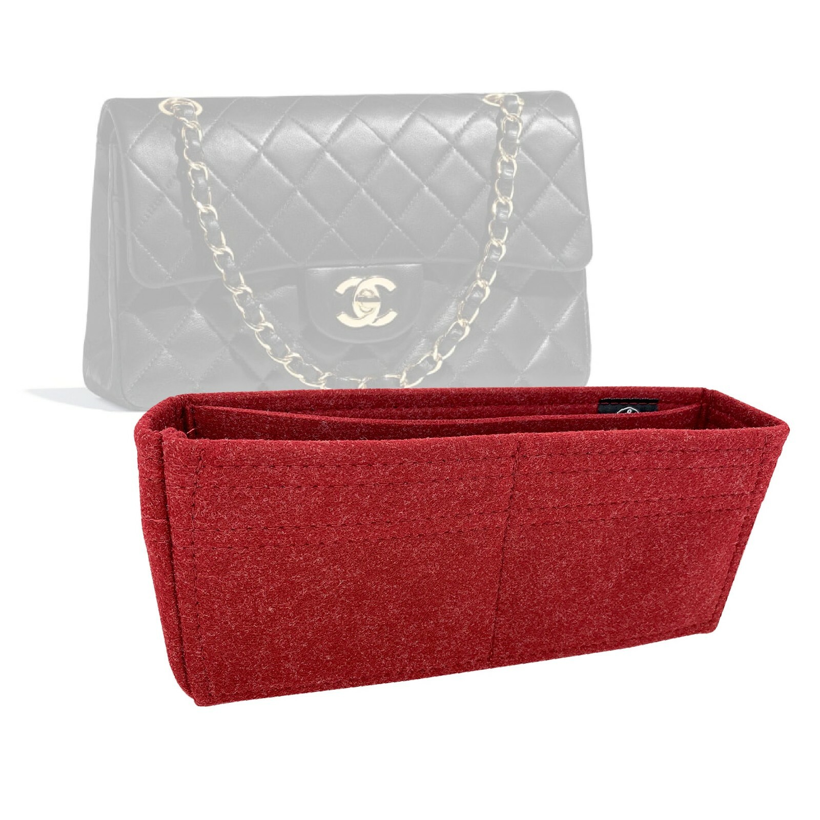 Zoomoni Bag Organizer for Chanel Classic Flap Small (Premium/20 Color Options)