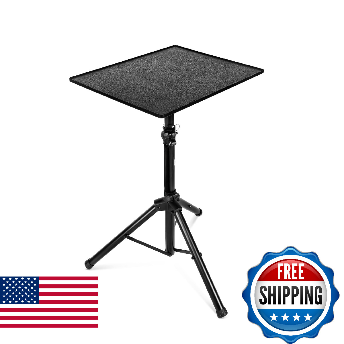 ProMaster Universal Projector Stand - Adjustable Height for Laptops & DJ Gear