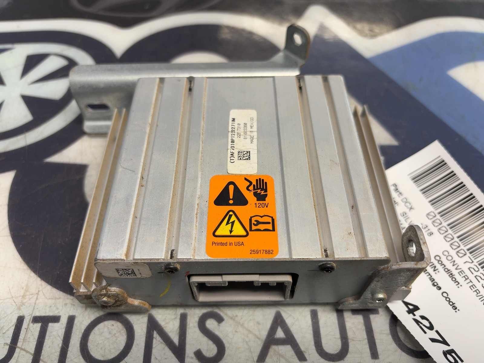 2014-19 Chevy Silverado 1500 Converter/inverter/charger 22817310