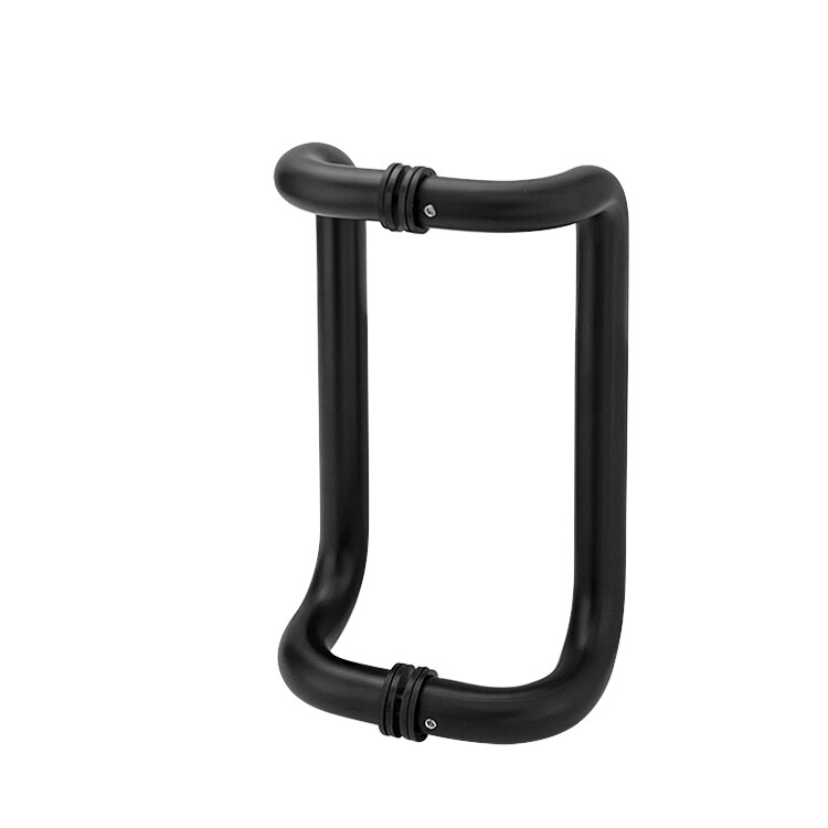 CEL 10" Solid Aluminum Straight Back to Back Pull Handles for Entry Door