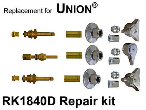 Union Brass RK1840D 3 Valve Repair Kit