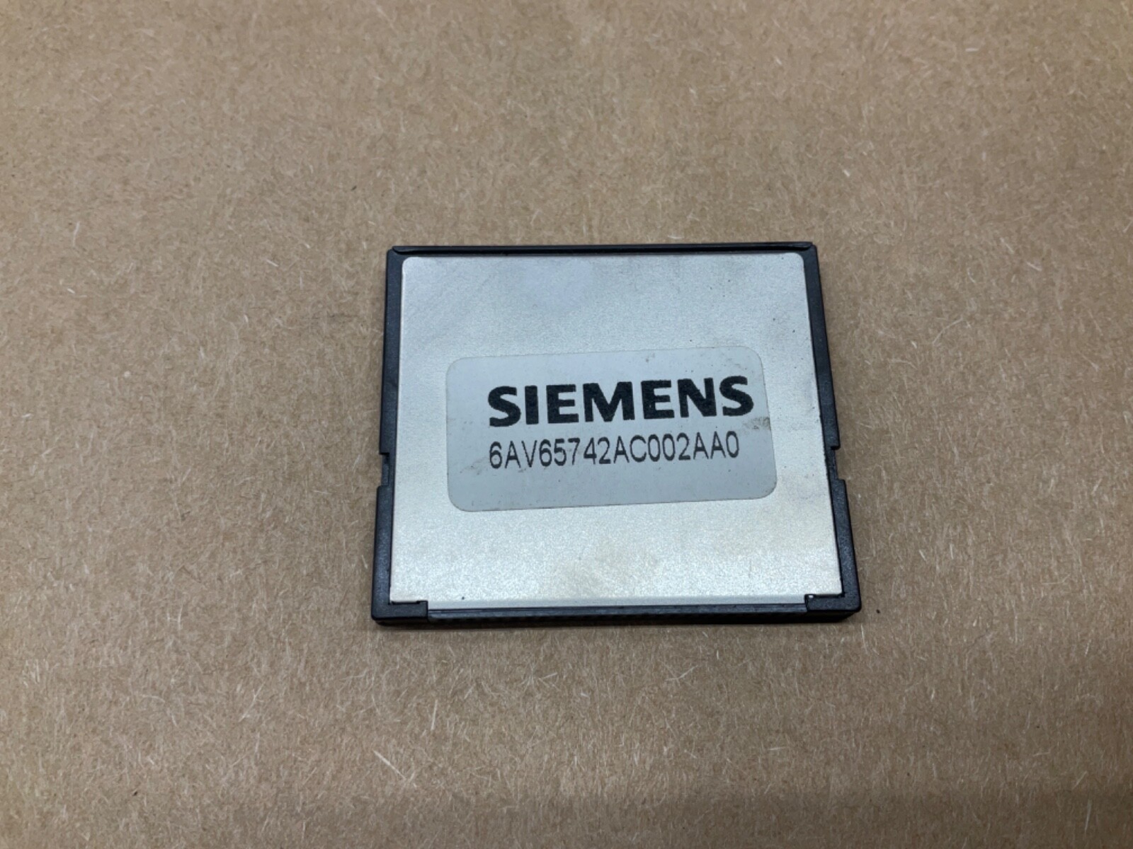 SIEMENS SIMATIC SMC128AFB6E MEMORY CARD 6AV6 574-2AC00-2AA00 #21D3*AD