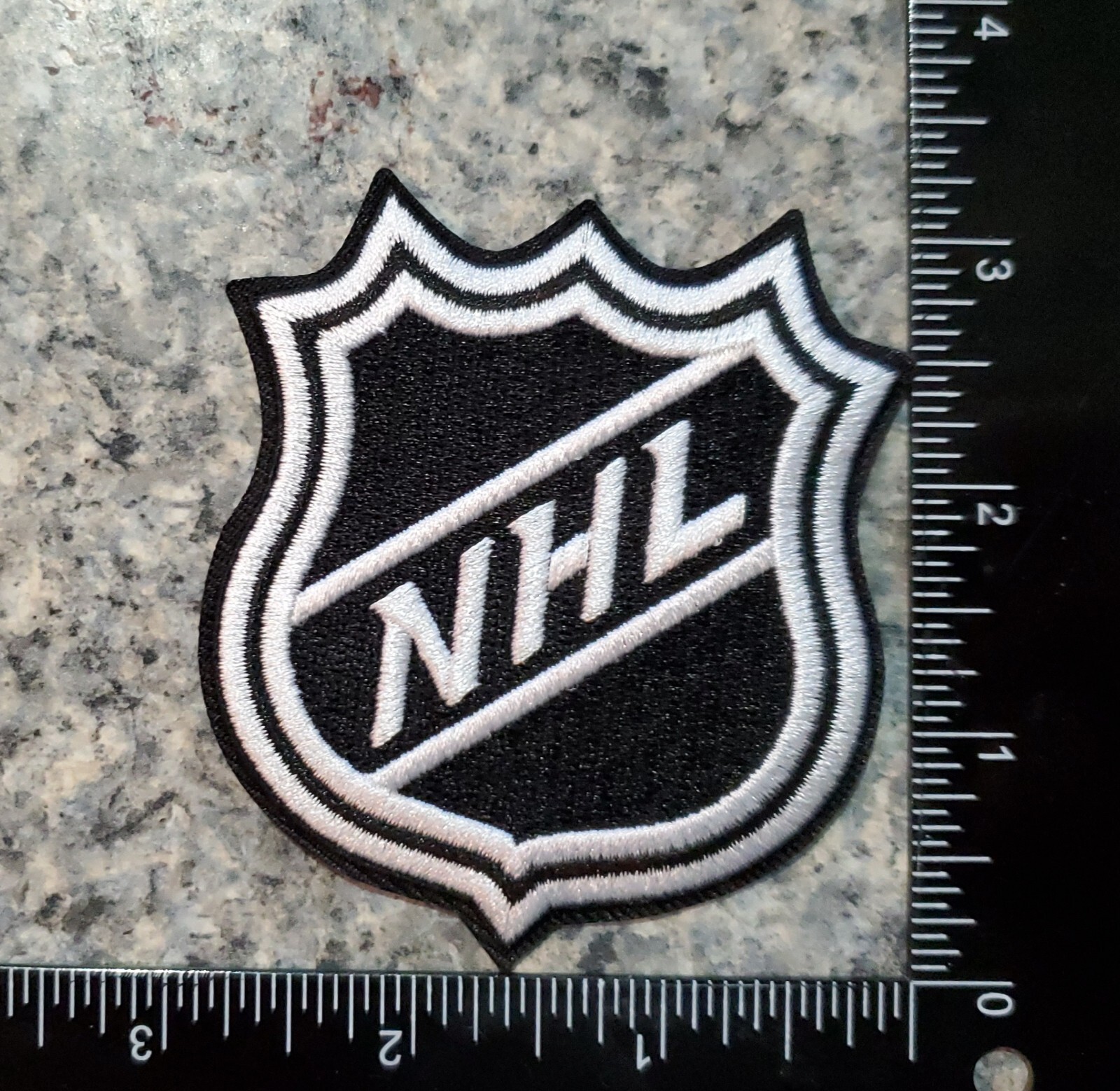 NHL Vintage Logo Patch. Embroidered. Iron On. 3"x3"