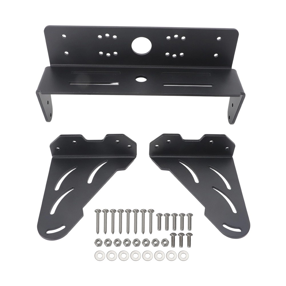 Universal Dual Graph Mount Kit For Fish Finder Graph Mount Heavy-Duty Adjustable