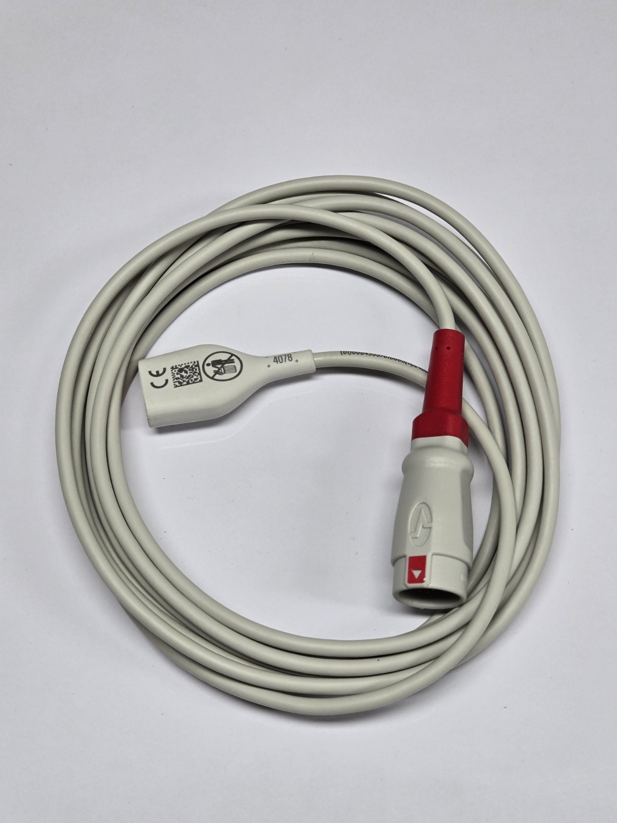 Masimo 4078 SpO2 Adapter Cable 12 Ft. For use With applicator Sensors