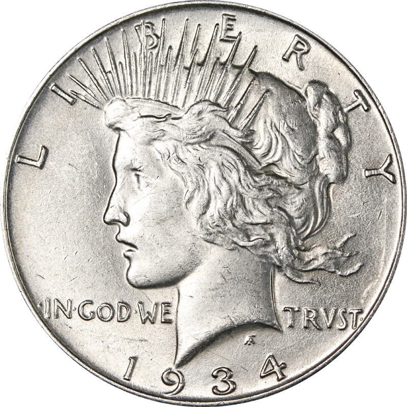 1934-P Peace Dollar