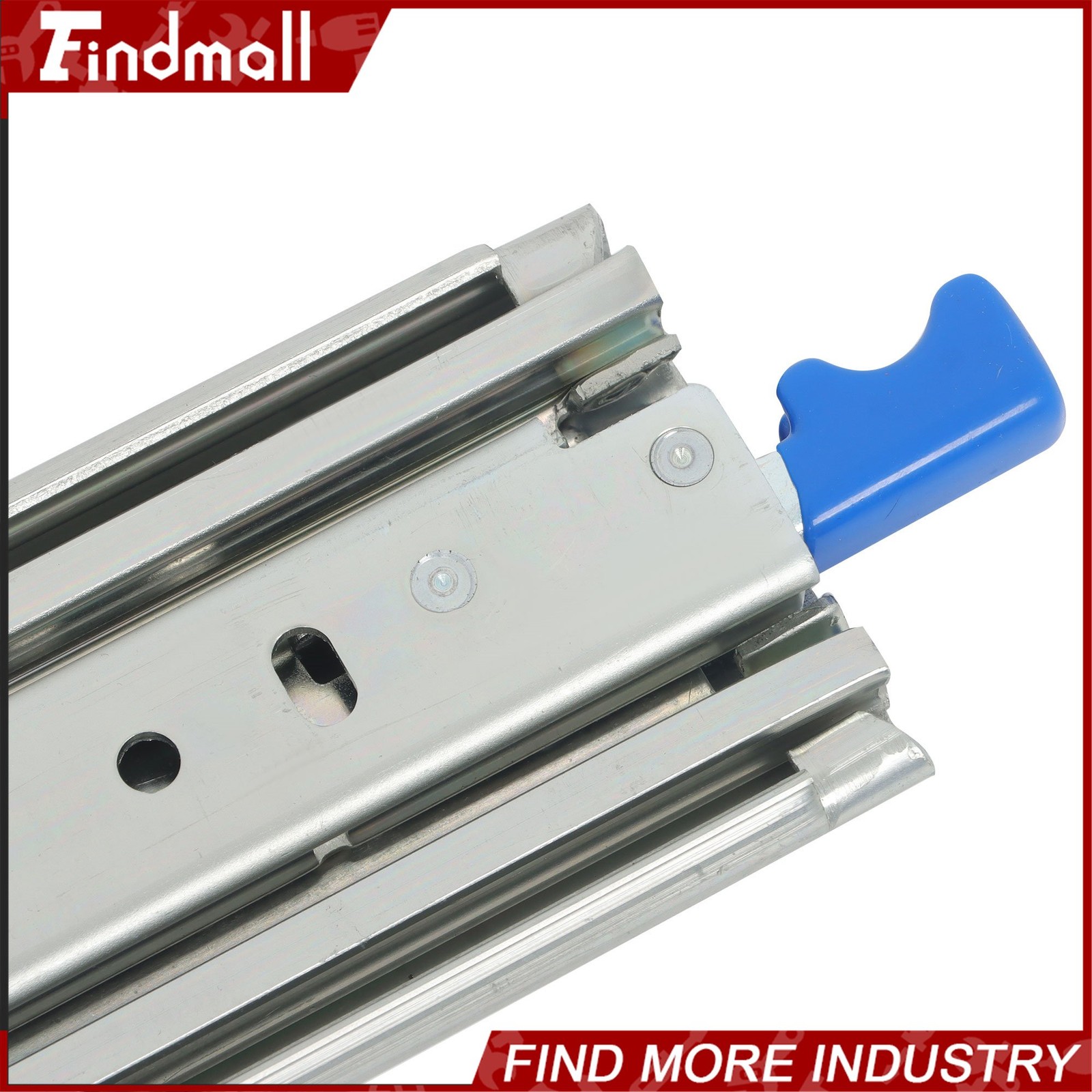 Findmall Heavy Duty 38" Drawer Slides w/Lock 500lb - Full Extension Ball Bearing