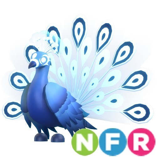 Neon Fly Ride Moonbeam Peacock | Adopt Right Now