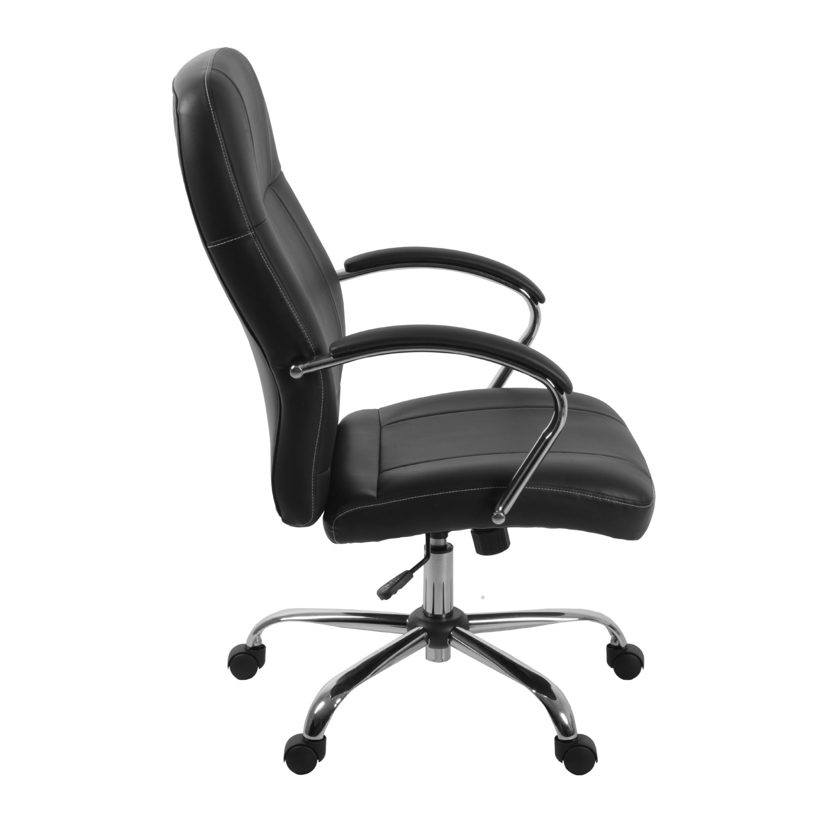 Cielo Leatherette Executive Mid-Back Office Chair – Ergonomic Conference Chai...