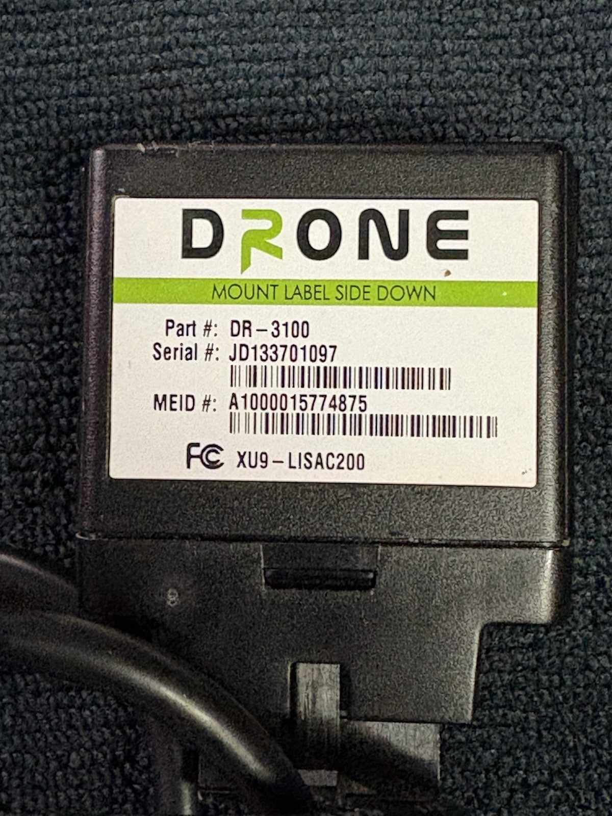 Drone Mobile DR-3100 Remote Start/ Tracking/Geo Fence App Based Module & Harness