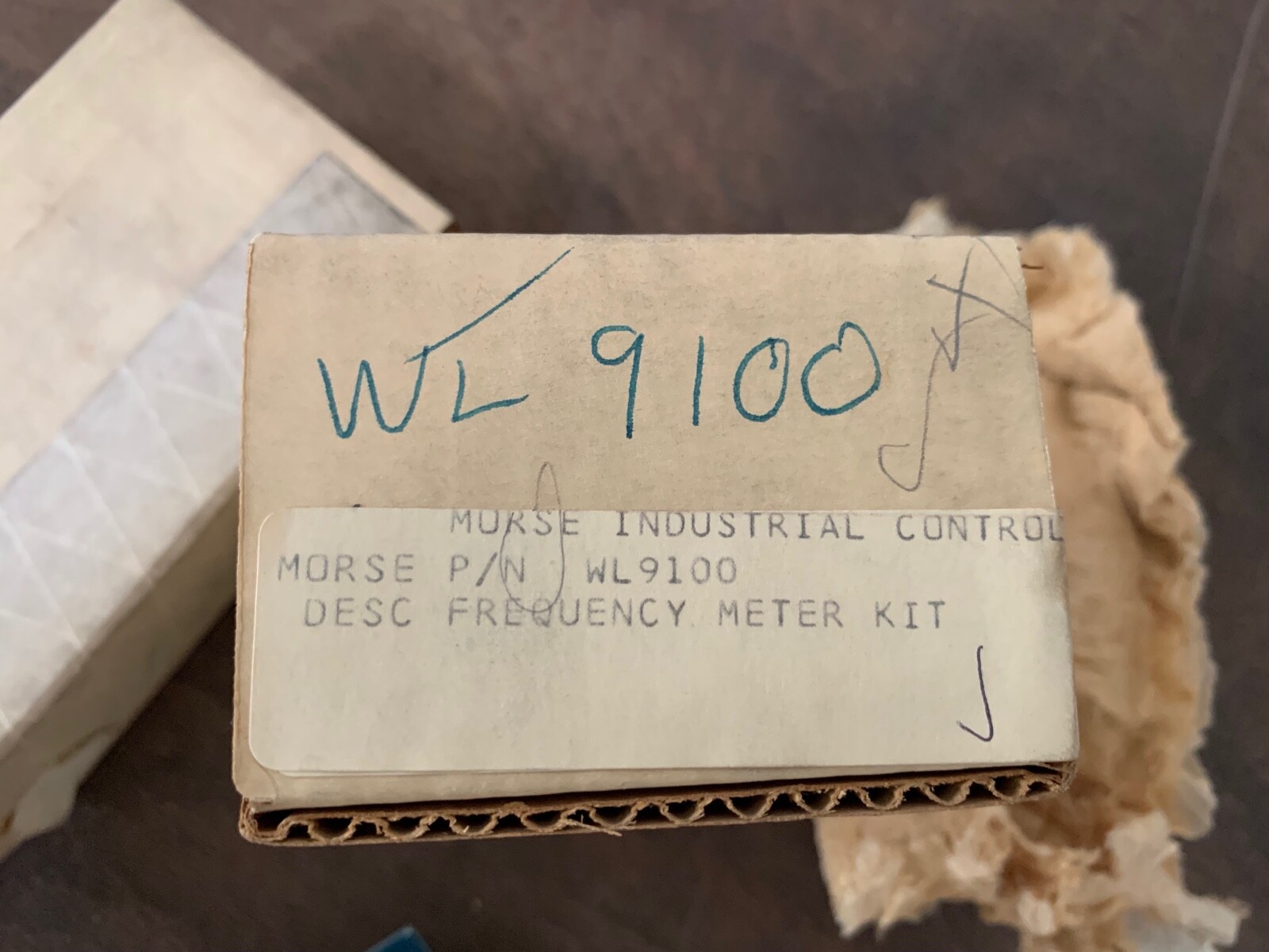 Emerson / Morse Mounted Frequency Meter Kit WL9100, NOS