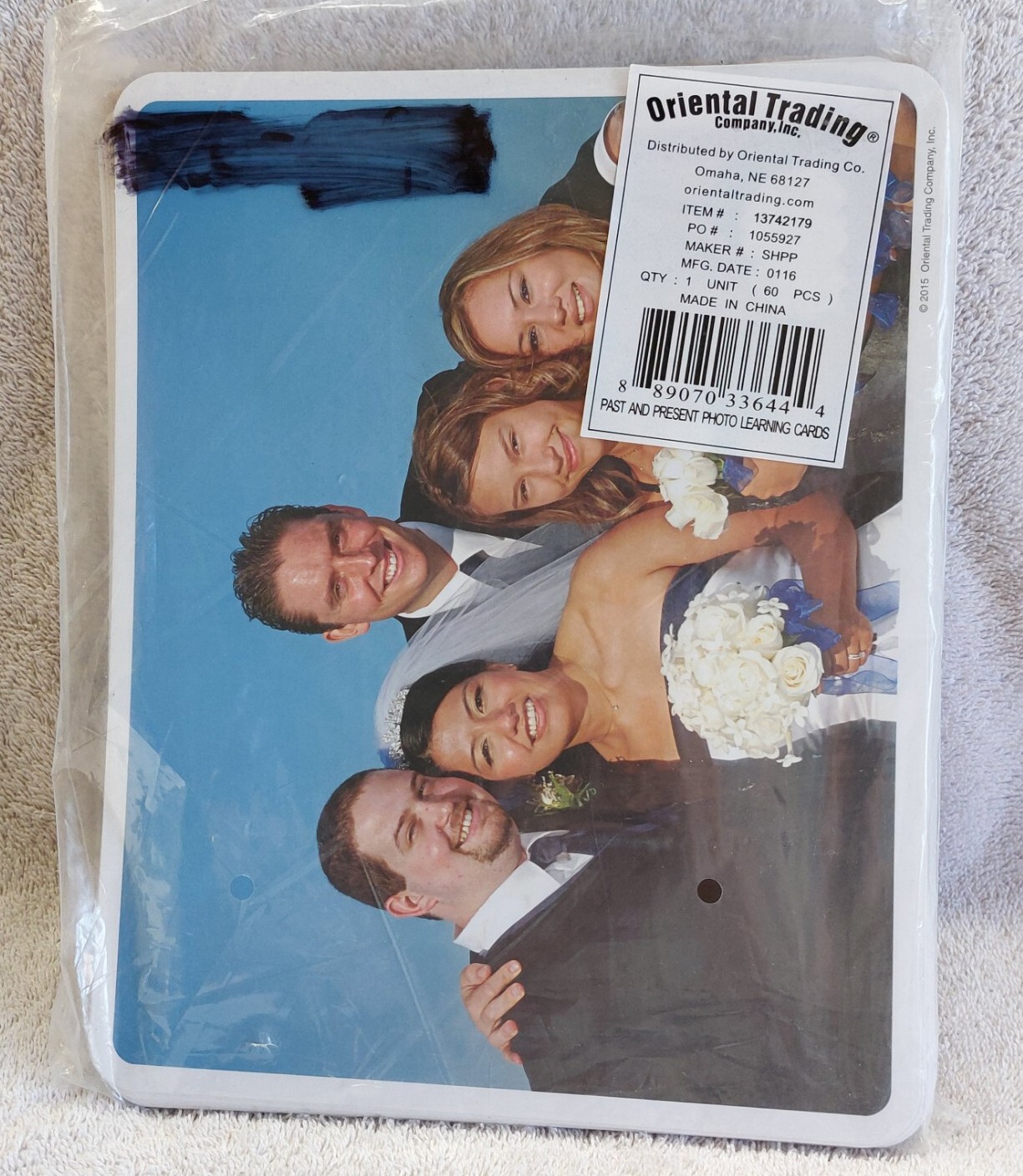 Oriental Trading Company Color & B&W Past and Present Photo Learning Cards 2015