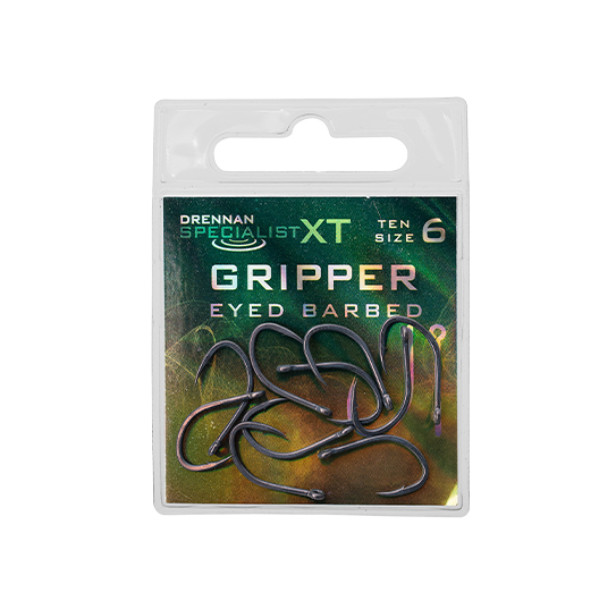 Drennan Specialist XT Gripper Beaked Point High Carbon Specialist Fishing Hooks