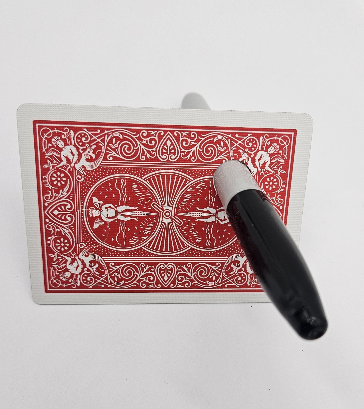 Marker Through Card Trick - Extreme Visual Magic - Easy to Perfom - Blue Edition