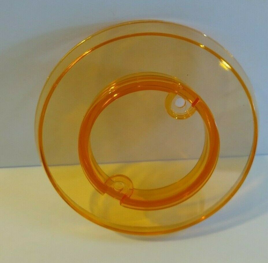 Pinball Pop Bumper Cap Game Part Translucent Light Orange Plastic Many Models