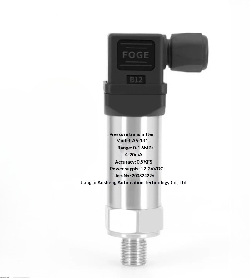 Pressure Transmitter with Sensor and Digital Display, Hydraulic