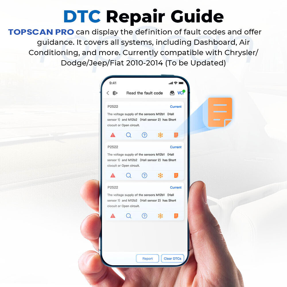 2024new! TOPDON TopScan PRO+ Wireless Key Fob Programming Immobilizer Diagnostic