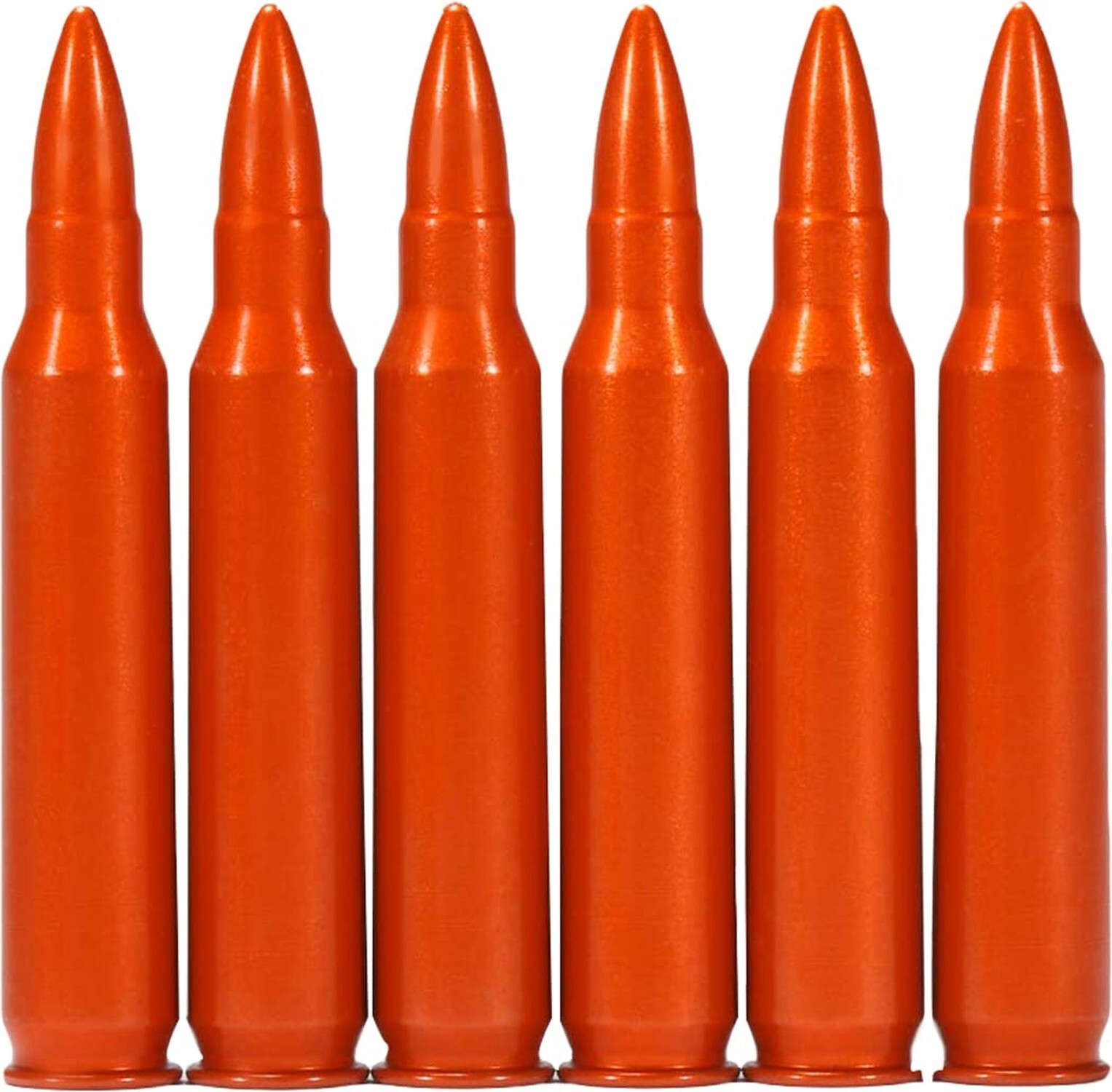 A-ZOOM 223 REM SNAP Cap, Orange, 6PK