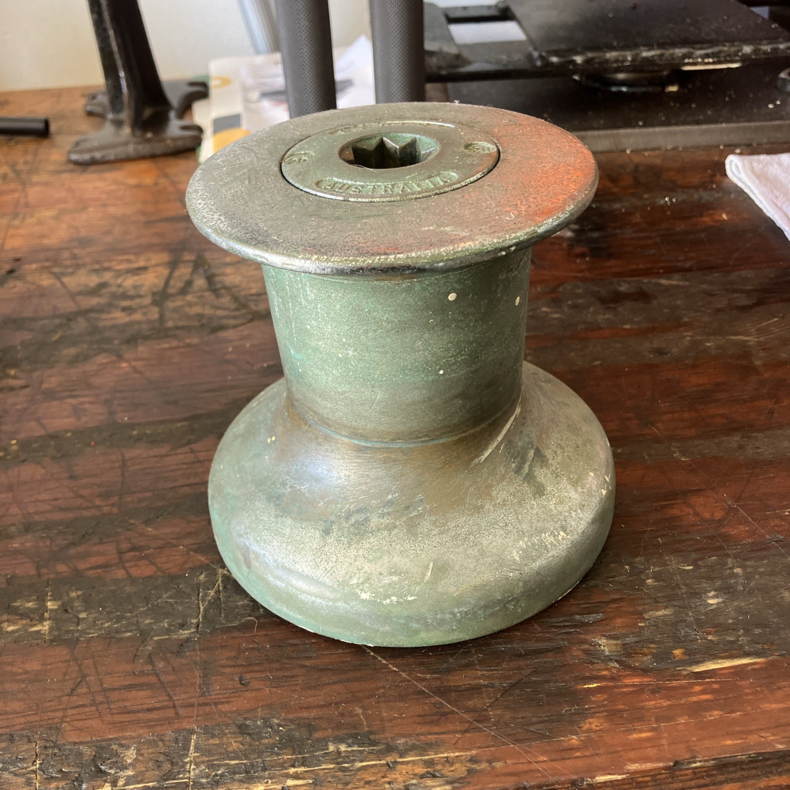 BARLOW 3”  Sailboat Winch,  20 20  1950’s? Sail AUSTRALIA