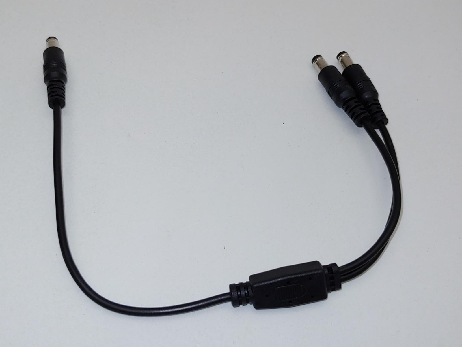 Dual Head Splitter Cable 5v 9v 12v Volt DC Power Jack