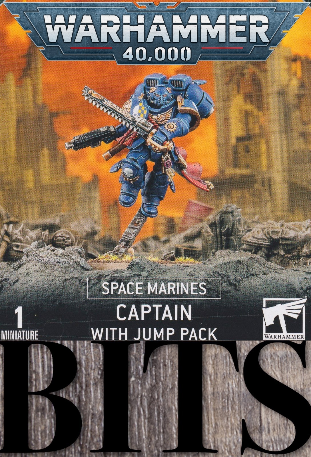 Warhammer 40K Kill Team Leviathan Primaris Space Marine CAPTAIN JUMP PACK Bits