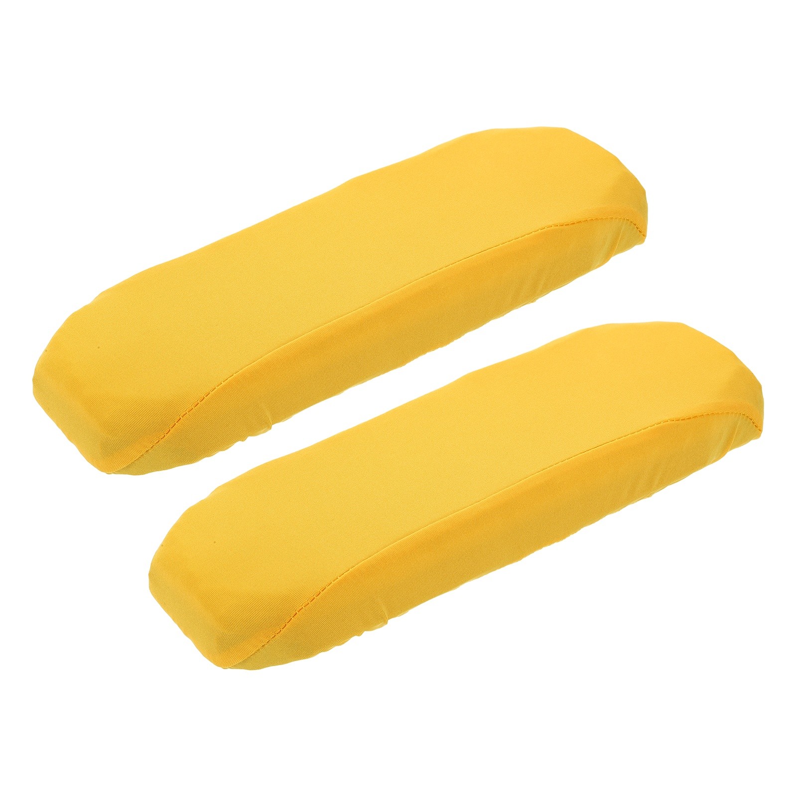 Chair Armrest Slip Cover, 32 x 8cm Removable Seat Protector (Yellow)