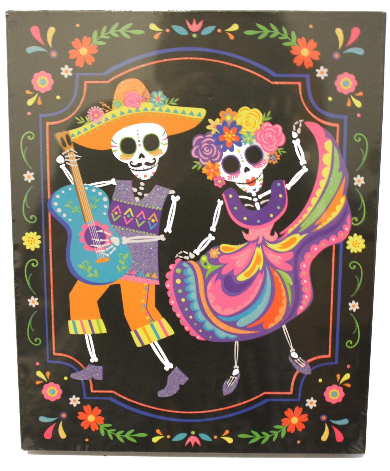 8" x 10" DOD, Day of the Dead Dancing Bride & Groom Pictures, Dia de los Muertos