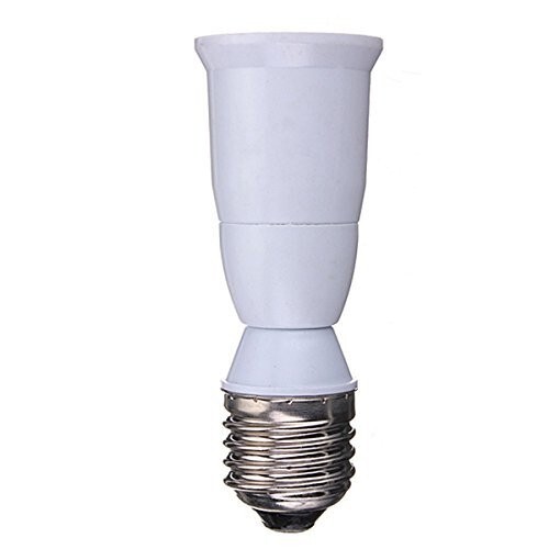 E26 Medium Socket Extender Standard Light Bulb Socket 2.5" Extension