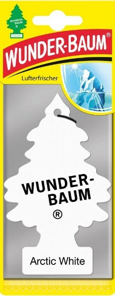 5 x original WUNDERBAUM ® ARCTIC WHITE fragrance tree car fragrance