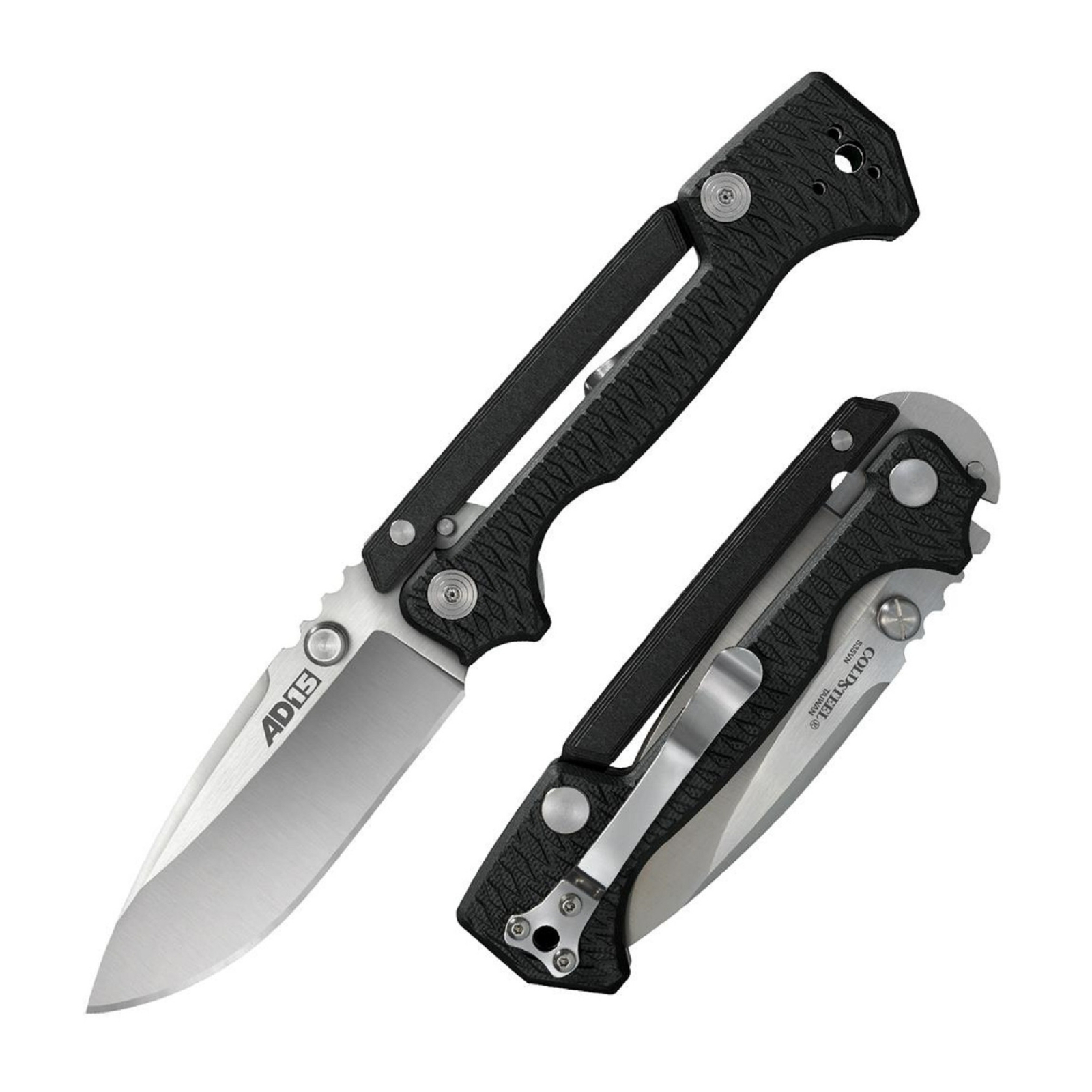 Cold Steel AD15 3.5 In S35VN Blade G10 Handle Tactical Folding Knife Black