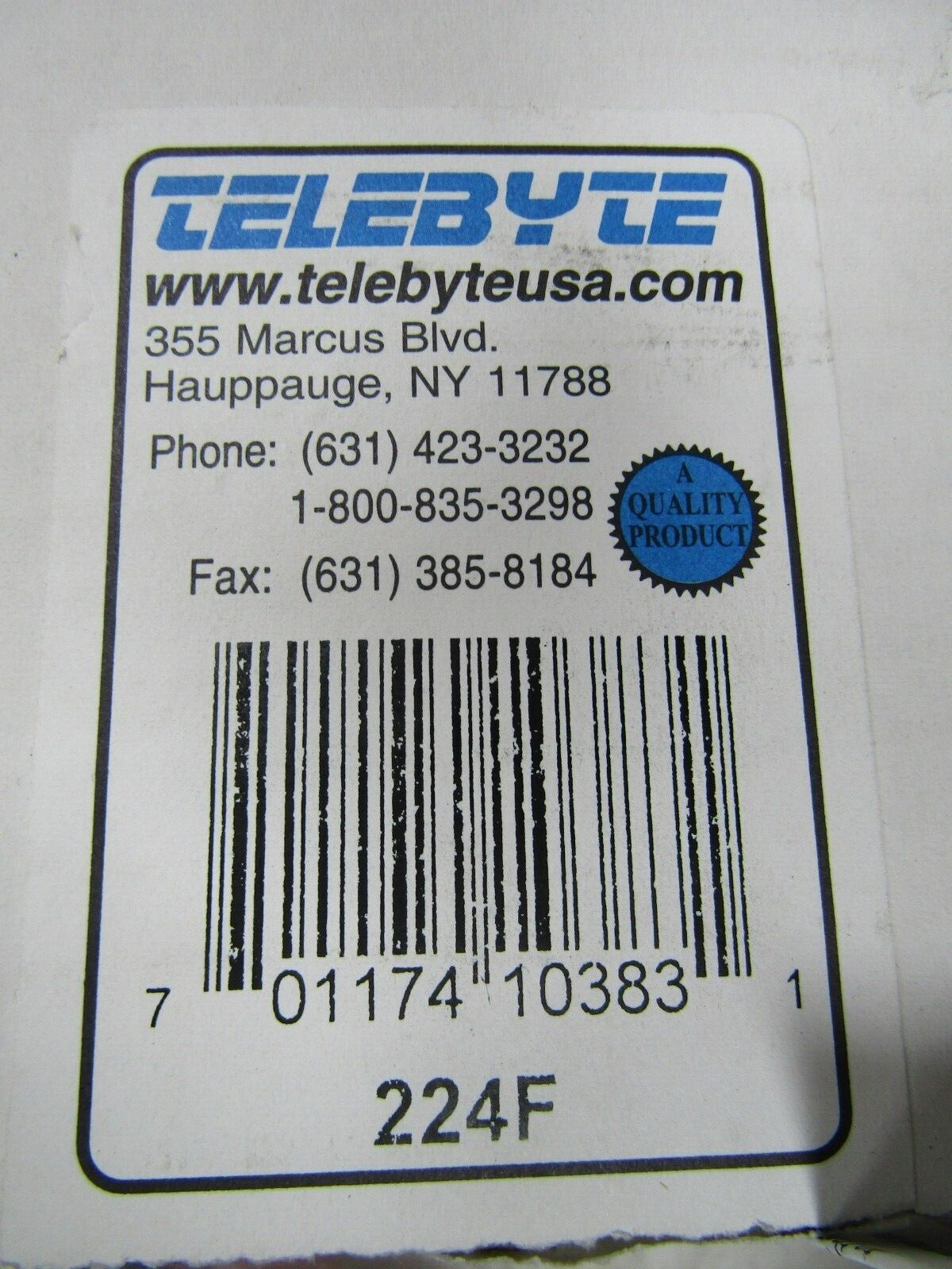 💥NEW TELEBYTE LINE DRIVER WITH CONTROL SIGNALS AND LCD DISPLAY 224F