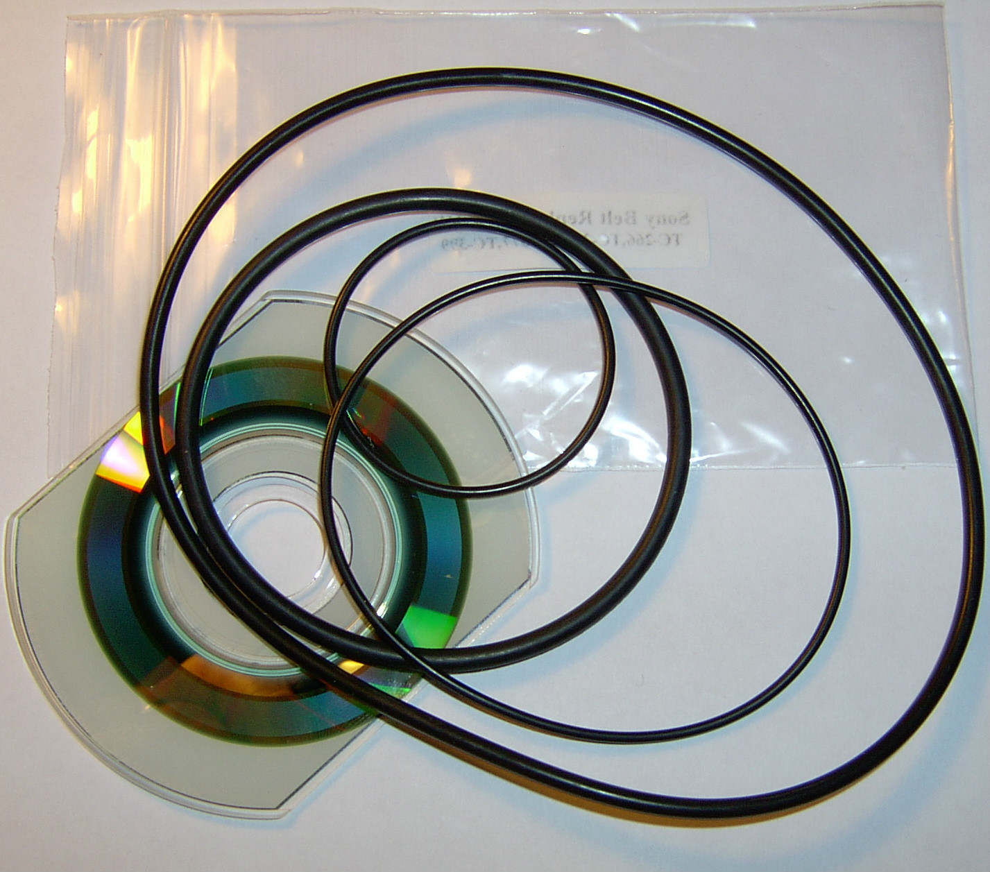 SONY TC-366 TC-366-4 Reel-2-Reel Belts w/wo a pdf MANUAL on CD & FREE shipping