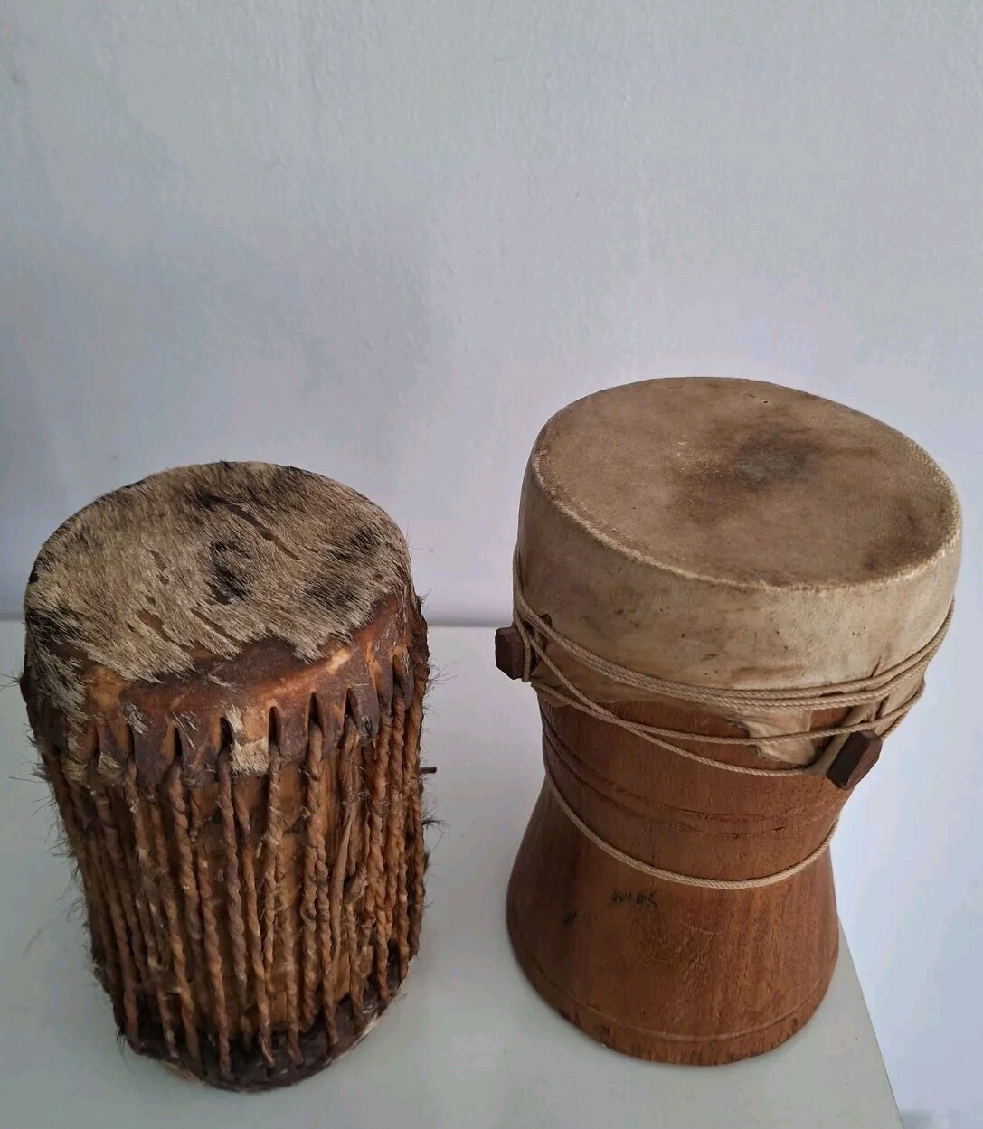 Small African Djembé Drum Tribal Musical Instrument