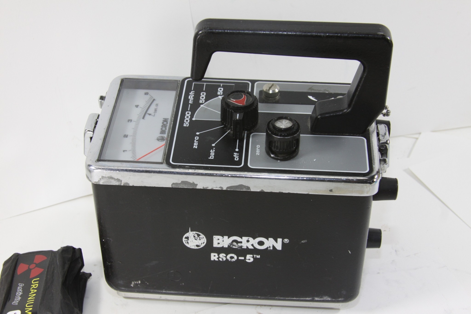 BICRON RSO-50 E ION CHAMBER / SURVER METER RADIATION METER
