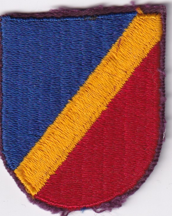 82nd Aviation BN HHC beret flash US Army Vietnam era color cut edge